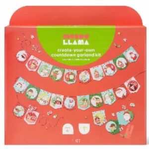Holiday Craft Christmas Countdown Paper Garland Kit - Mondo Llama